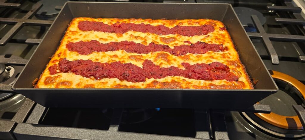 Detroit Style Pizza
