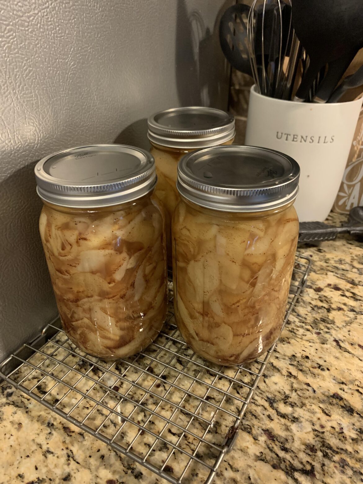 Canned apple things…scared to eat them