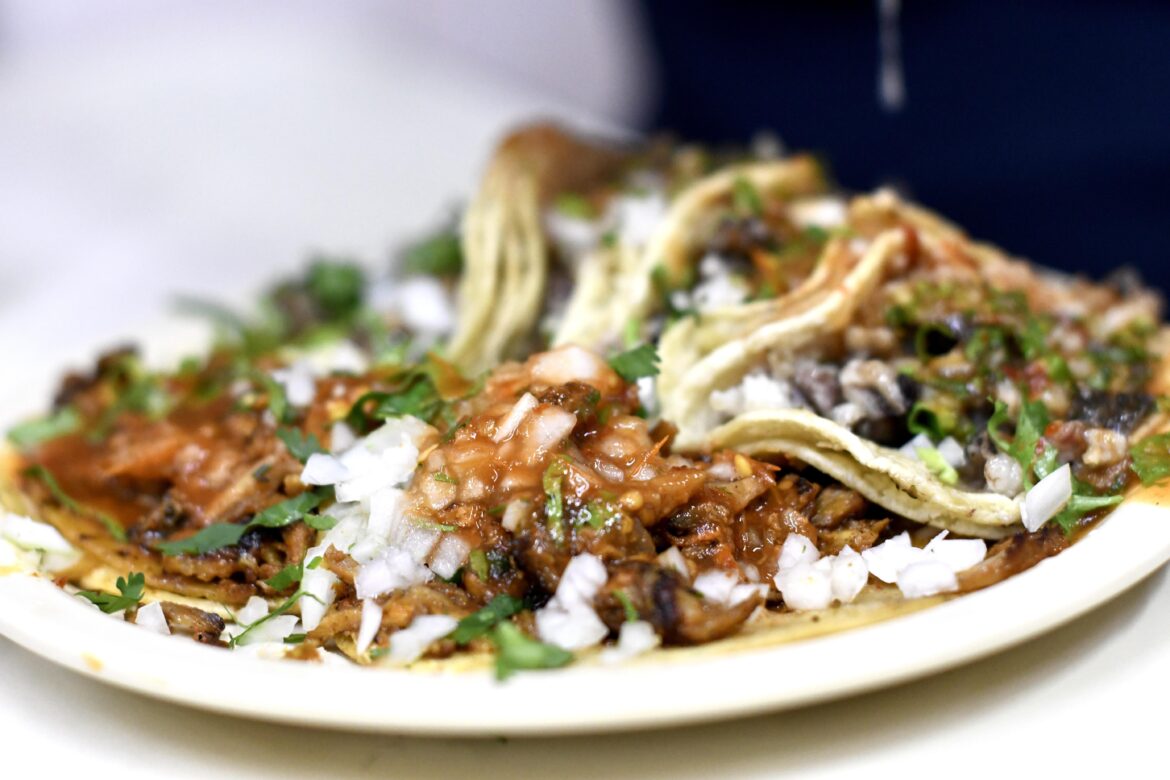 Tacos in Jalisco, Mexico.