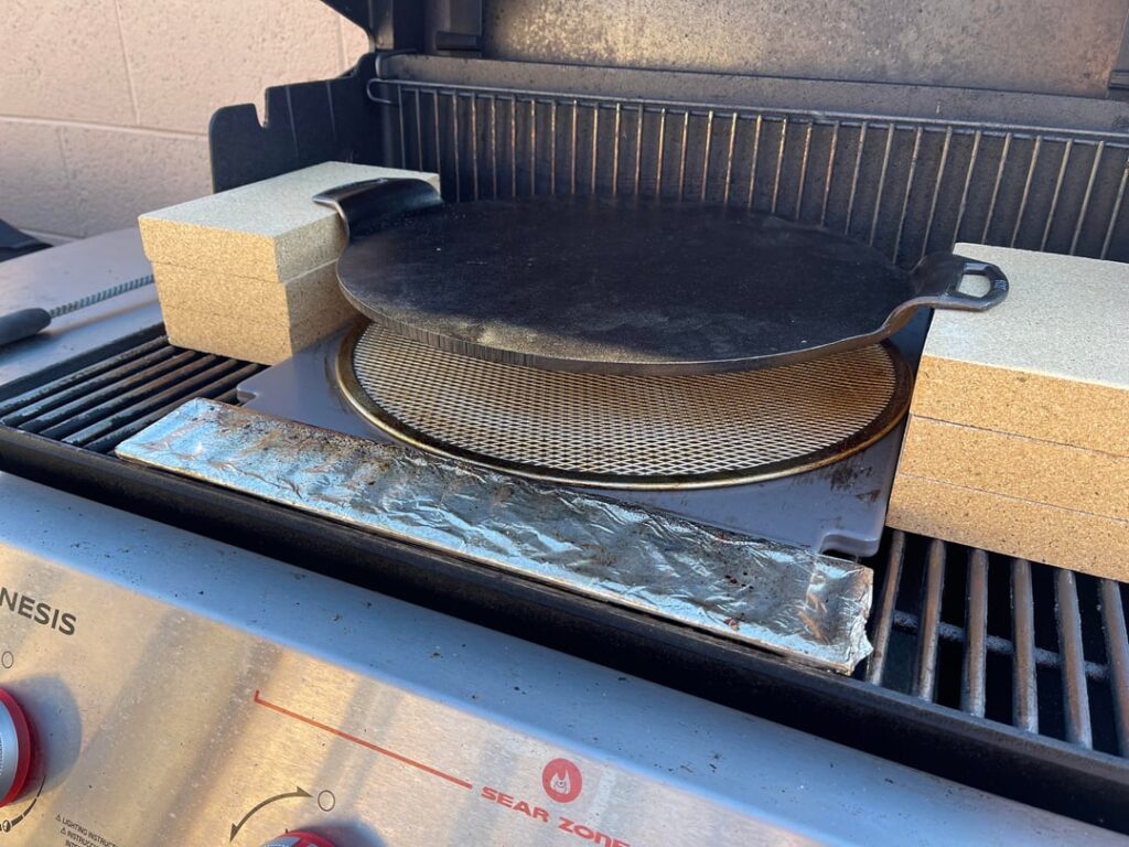 Testing out a pizza setup on a Genesis