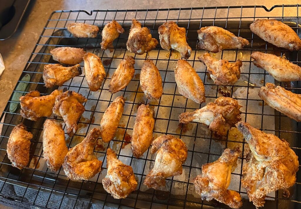 Homemade buffalo garlic