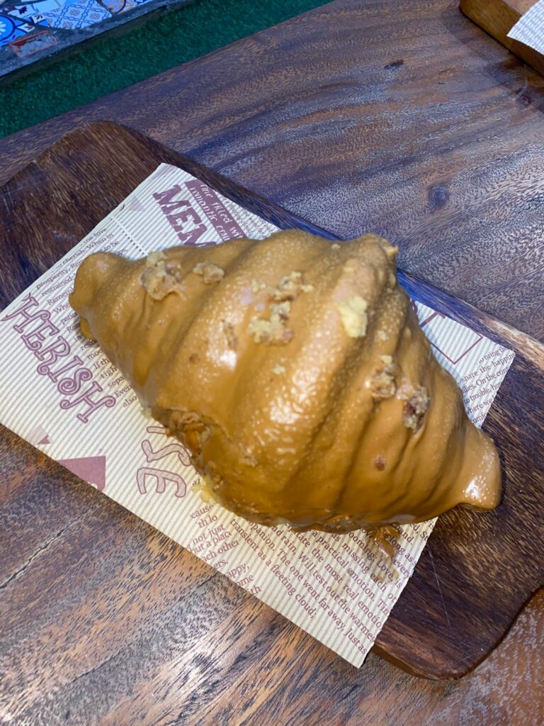 How many calories in this Biscoff filled croissant