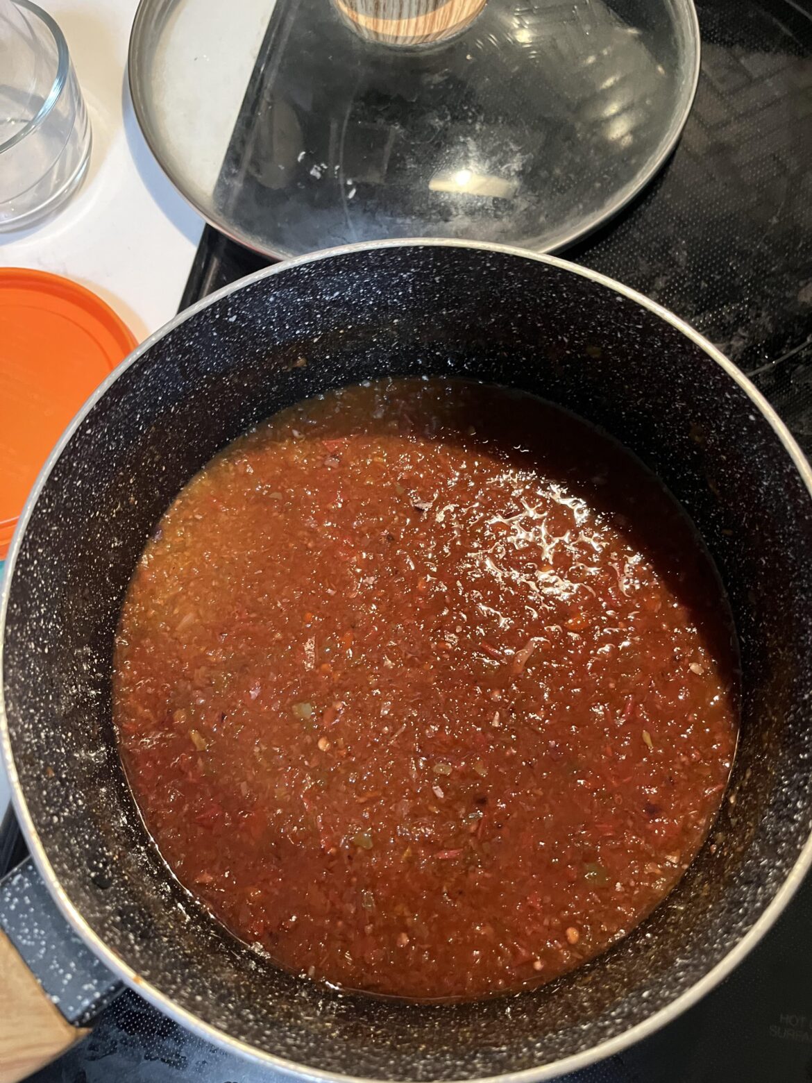 First attempt at sauce/salsa First attempt at sauce/salsa