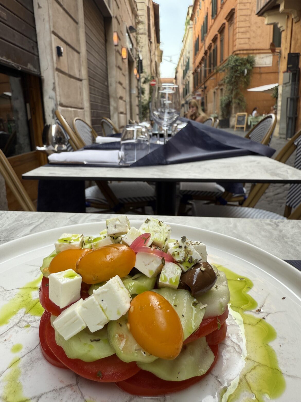 just had this at Osteria Del Perso in rome . they serve delicious foods