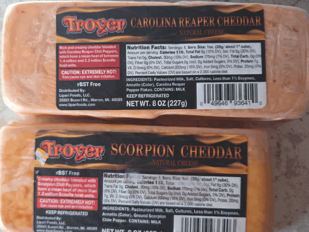 Finally! A decently spicy cheese! Finally! A decently spicy cheese!