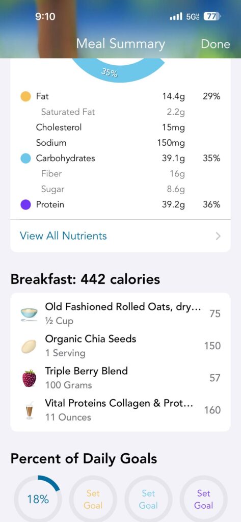 What can I do to improve my breakfast ?