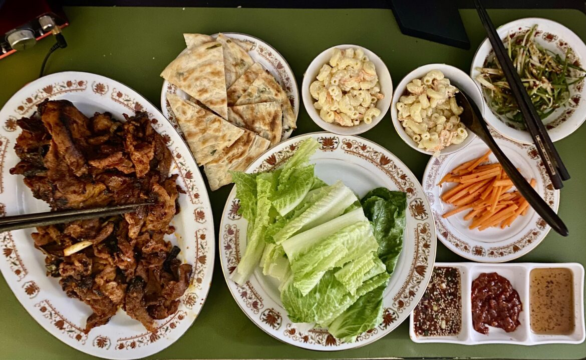 My fiancée really went all out last night