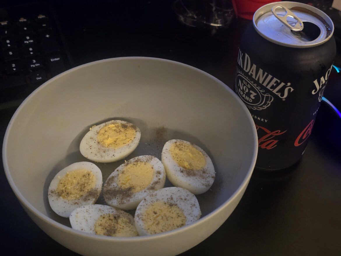 Idk if this counts, but I found myself making this and being like "OKAY..."