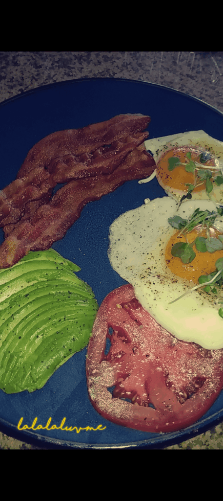 Eggs, Bacon, Tomato & Avocado