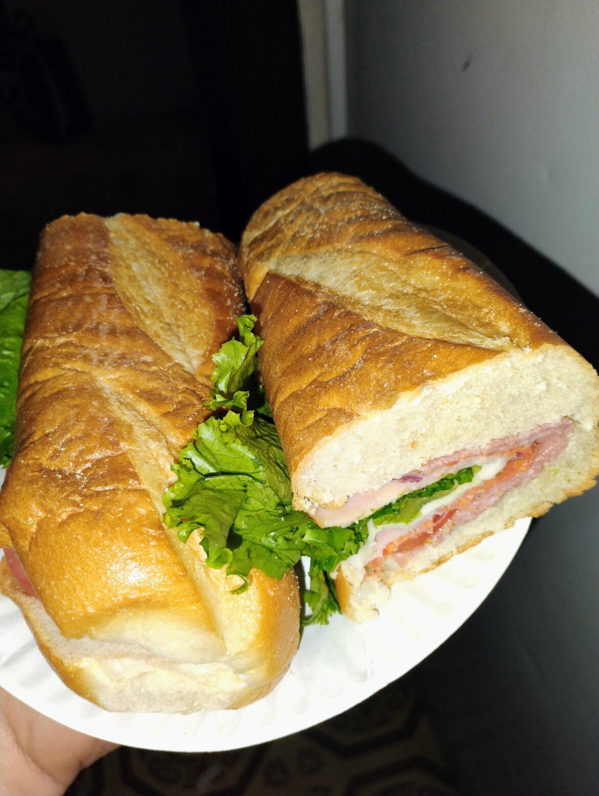 Got this Italian sub in the deli section of my local Stop & Shop. It actually goes real hard