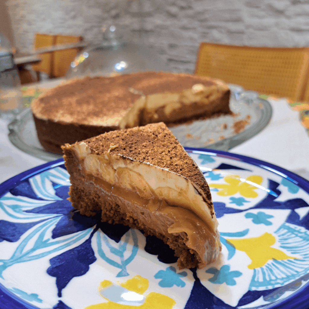 “Banoffee”, but with dulce de leche