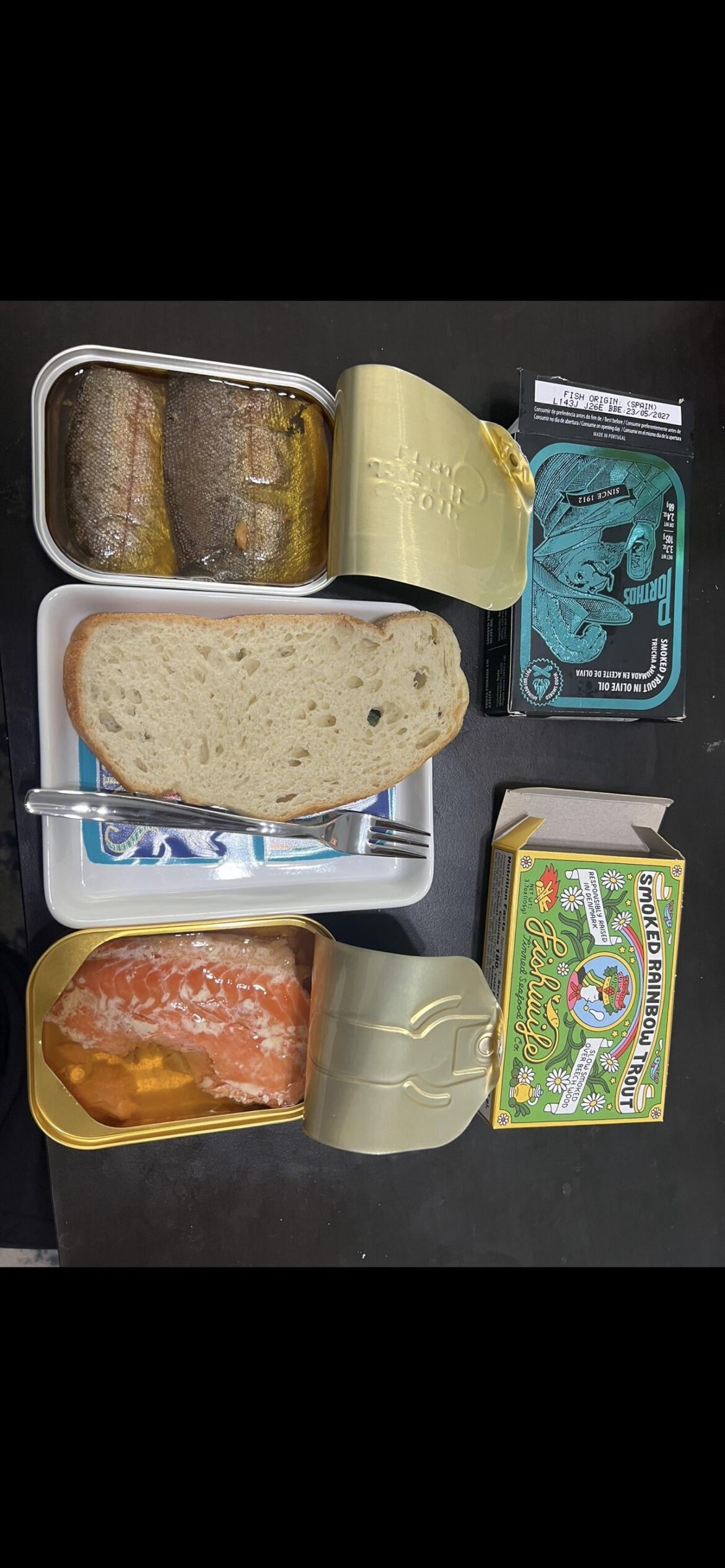 Porthos smoked trout vs Fishwife smoked rainbow trout Porthos smoked trout vs Fishwife smoked rainbow trout