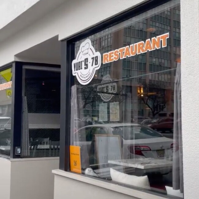 yubi 78 restaurant italian jersey city exterior