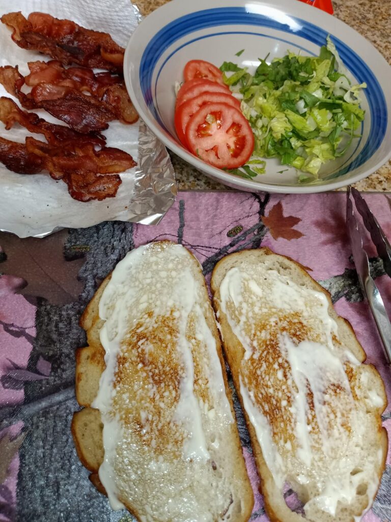 [I made] a BLT