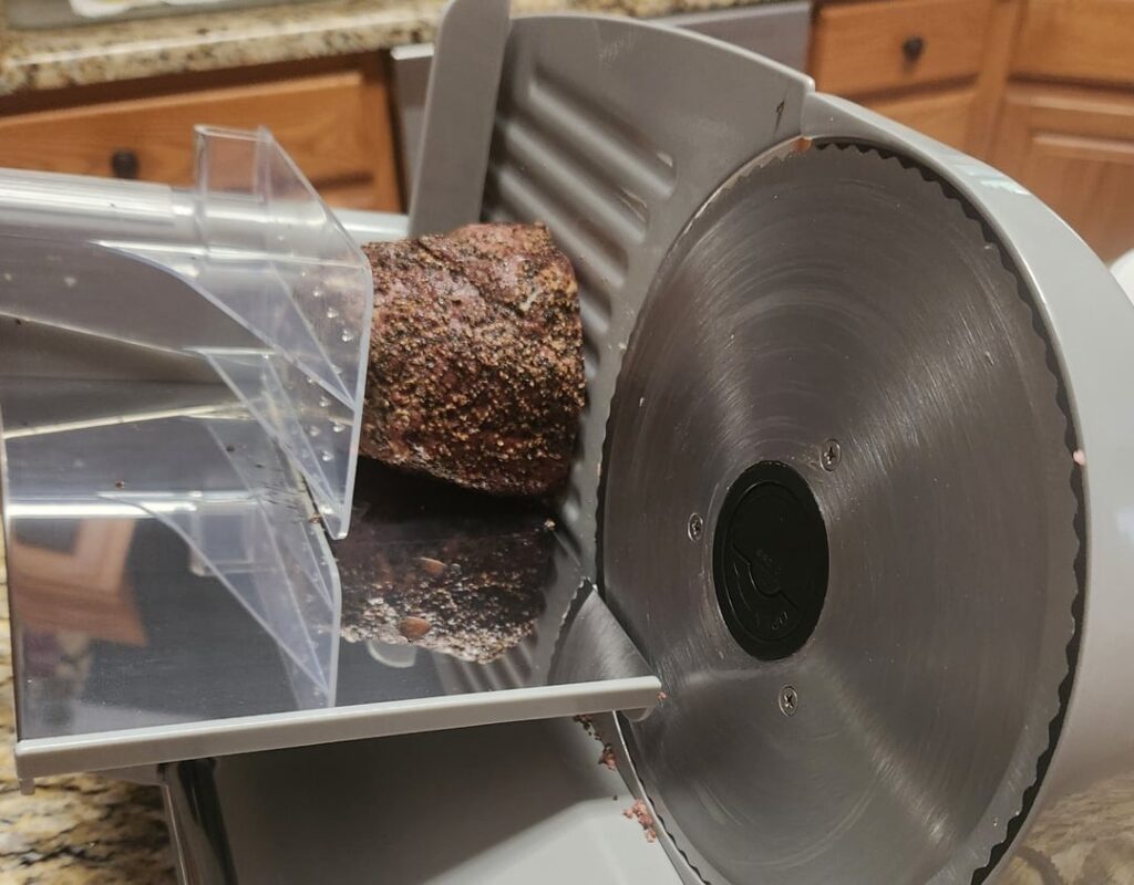 Eye of Round off the Weber Kettle