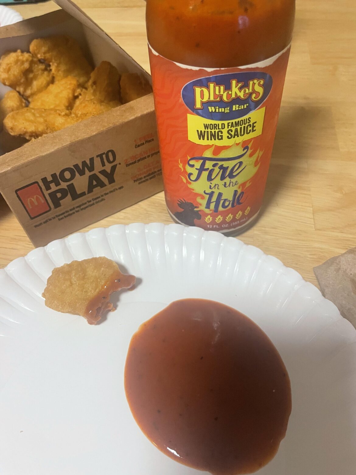 I don’t usually eat McDonald’s but they have 20 nuggets and a basket of fries for 9$. Sped home to dip them in actually good sauce and this is unironically delicious!
