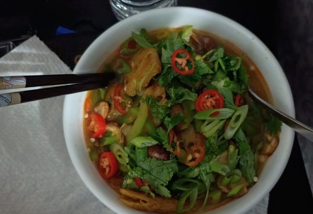 Meals my husband made for my pregnant self this weekend