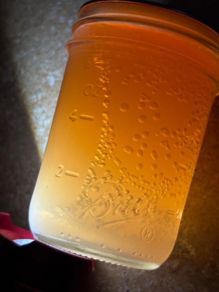 Lavender jelly bubbles