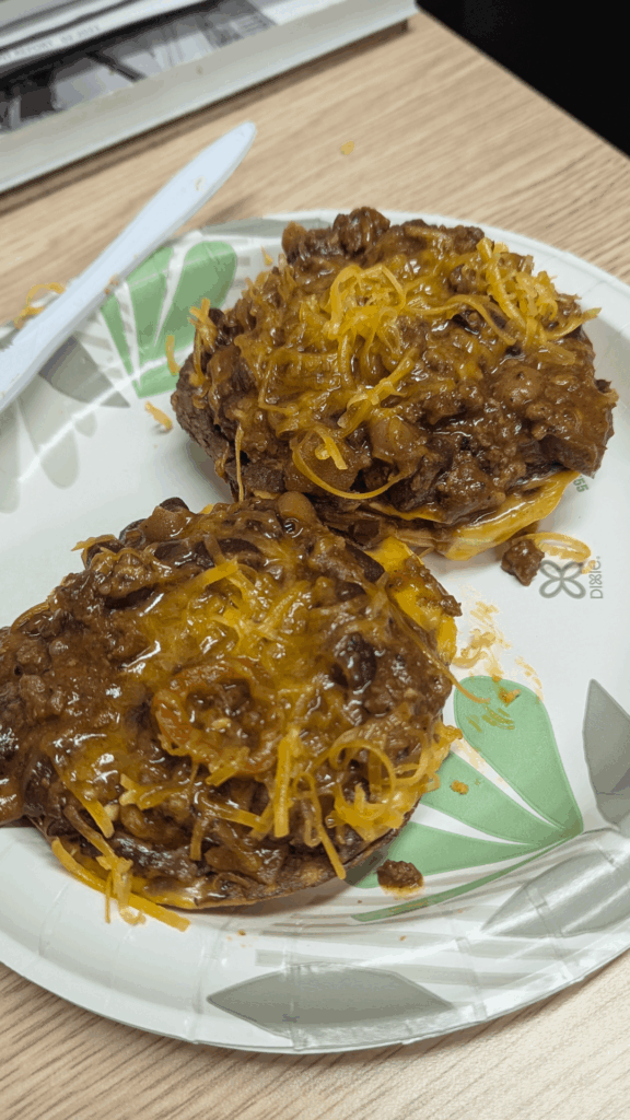 My McDouble chili burger was getting burned pretty hard on the McDonald sub. Thought y'all might appreciate it better.