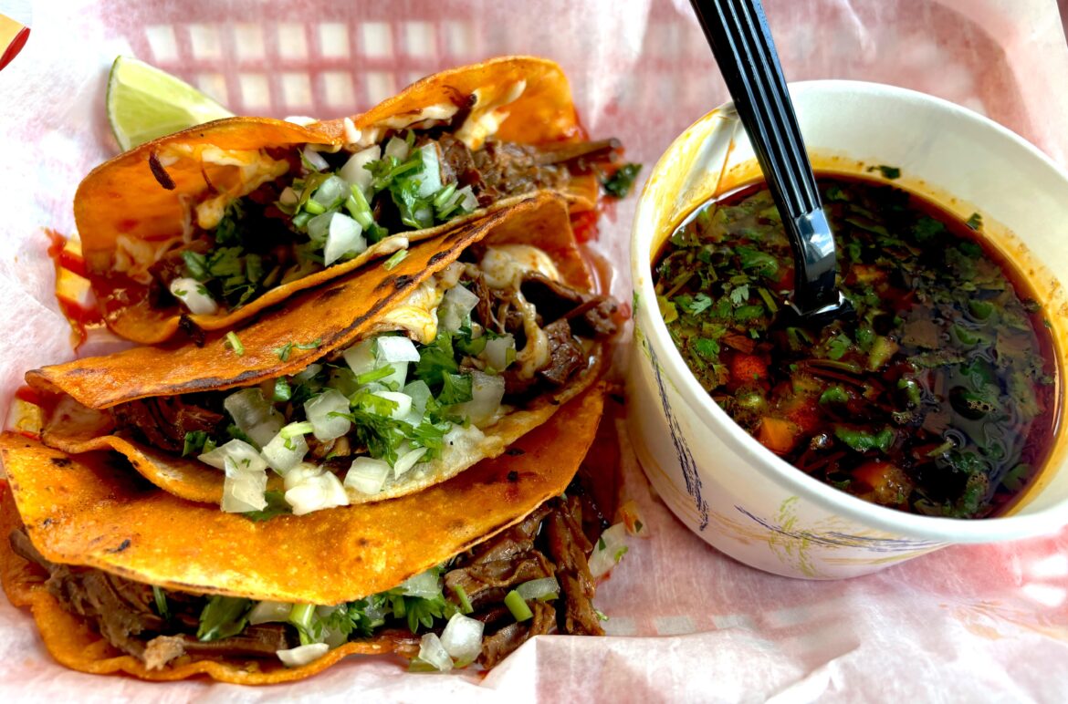 Quesabirrias in Nashua NH at Baja Tacos & Burritos