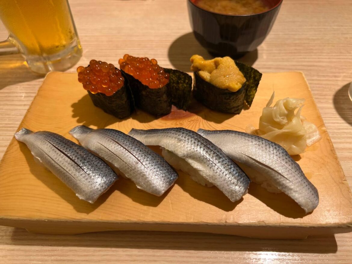 My Favorite Sushi Isn’t the Fancy One It’s the Shiny Silver One
