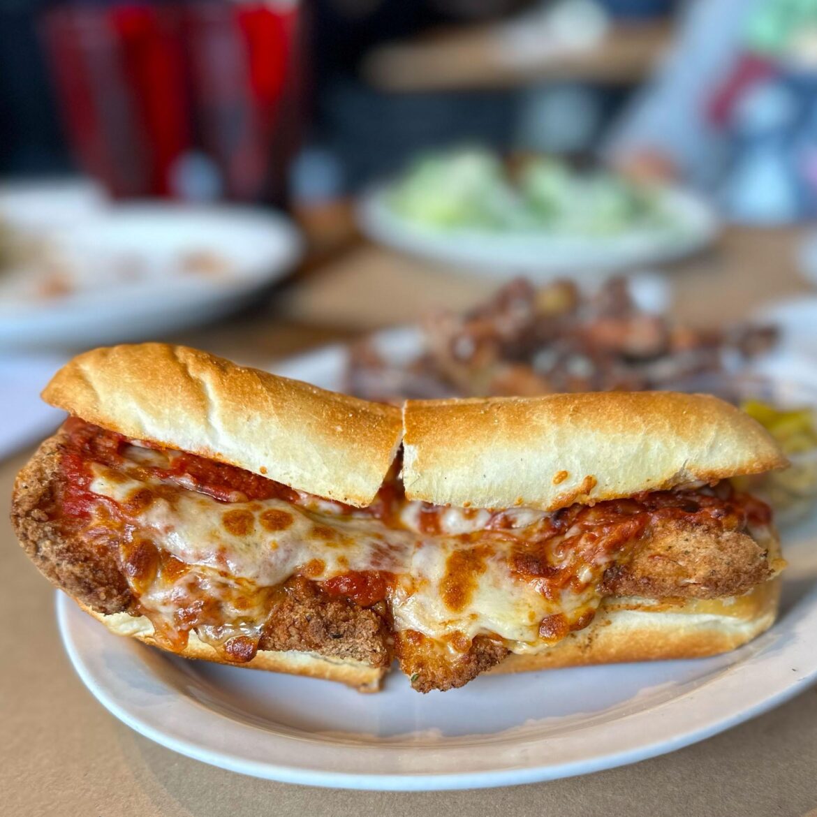 [I Ate] Chicken Parmesan Sandwich
