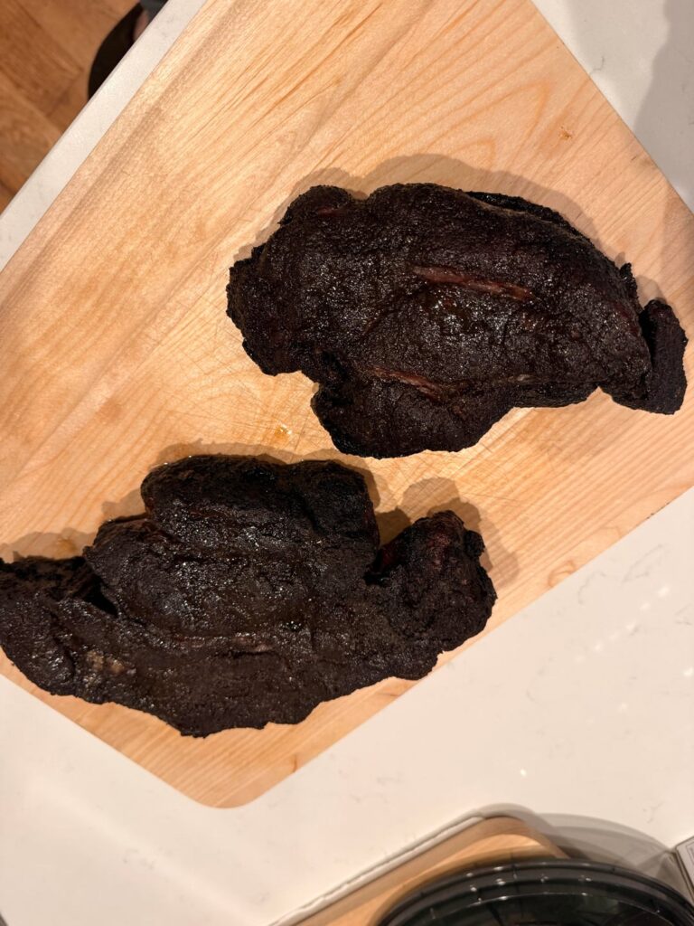 Chuck roast pastrami