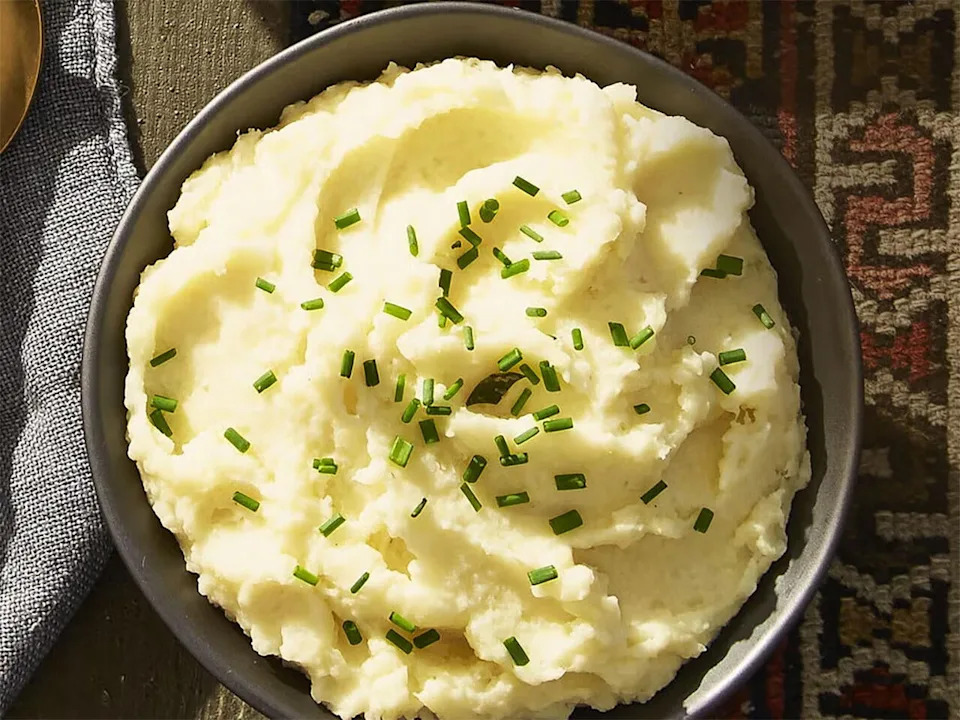 Roasted Garlic Mashed Potatoes & Cauliflower. / Credit: Mike Garten | Good Housekeeping