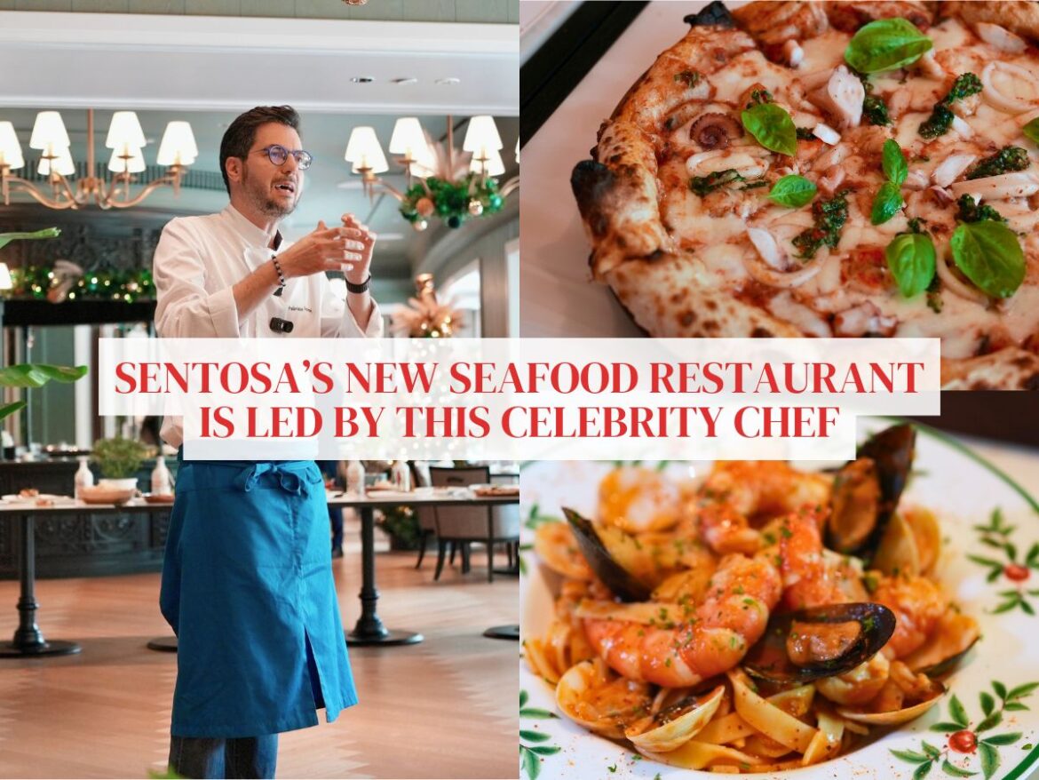 Laurus Table: RWS’ new seafood-focused Italian restaurant by celebrity chef Fabrizio Ferrari