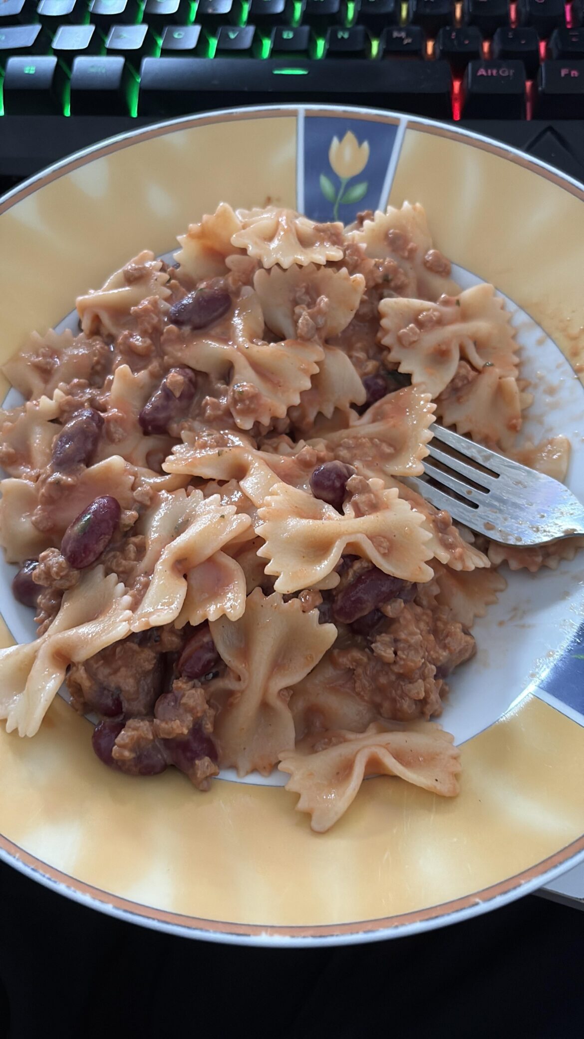 My version of hamburger helper (sorta)