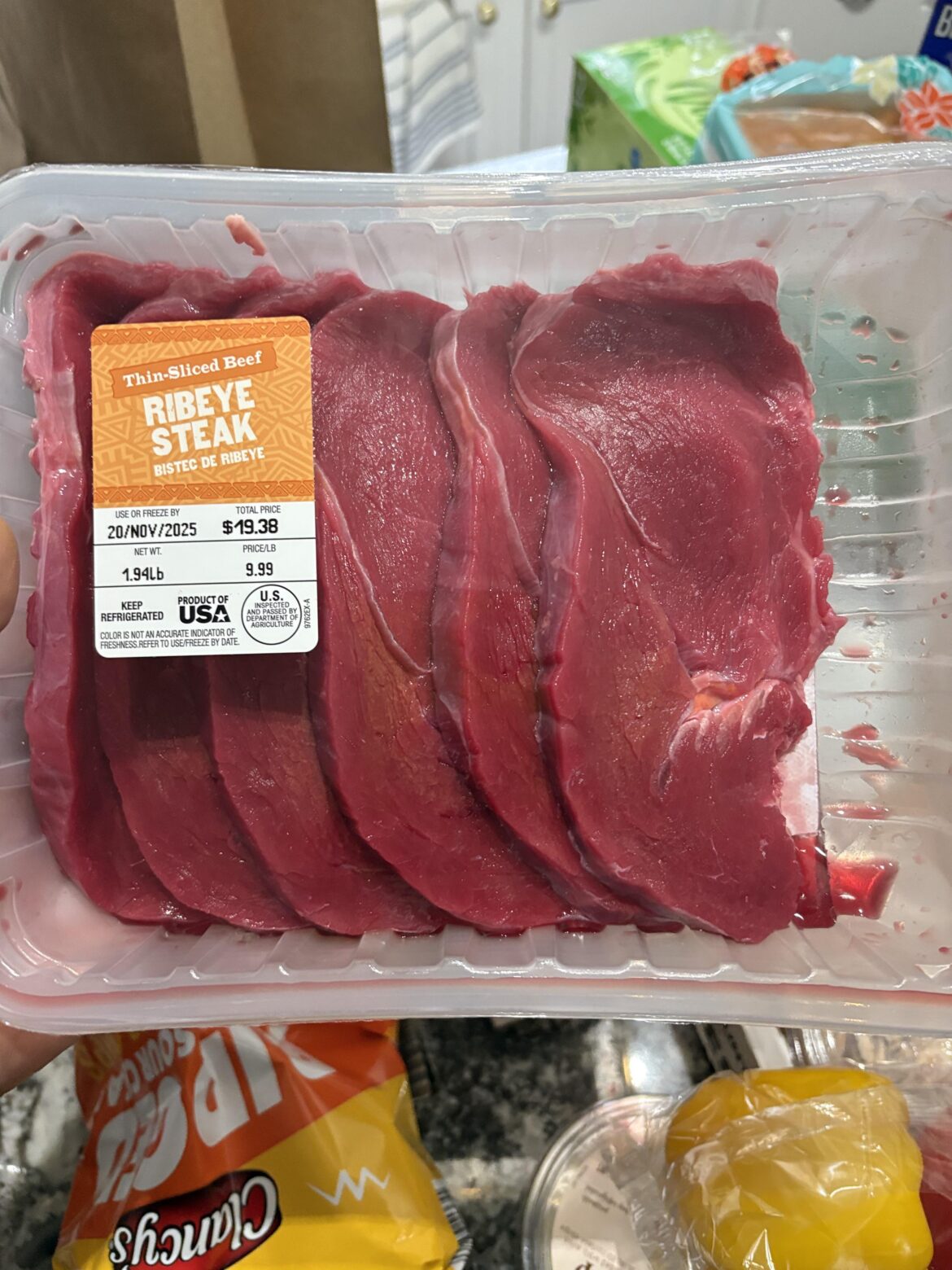 Wtf kinda “ribeye” is this???