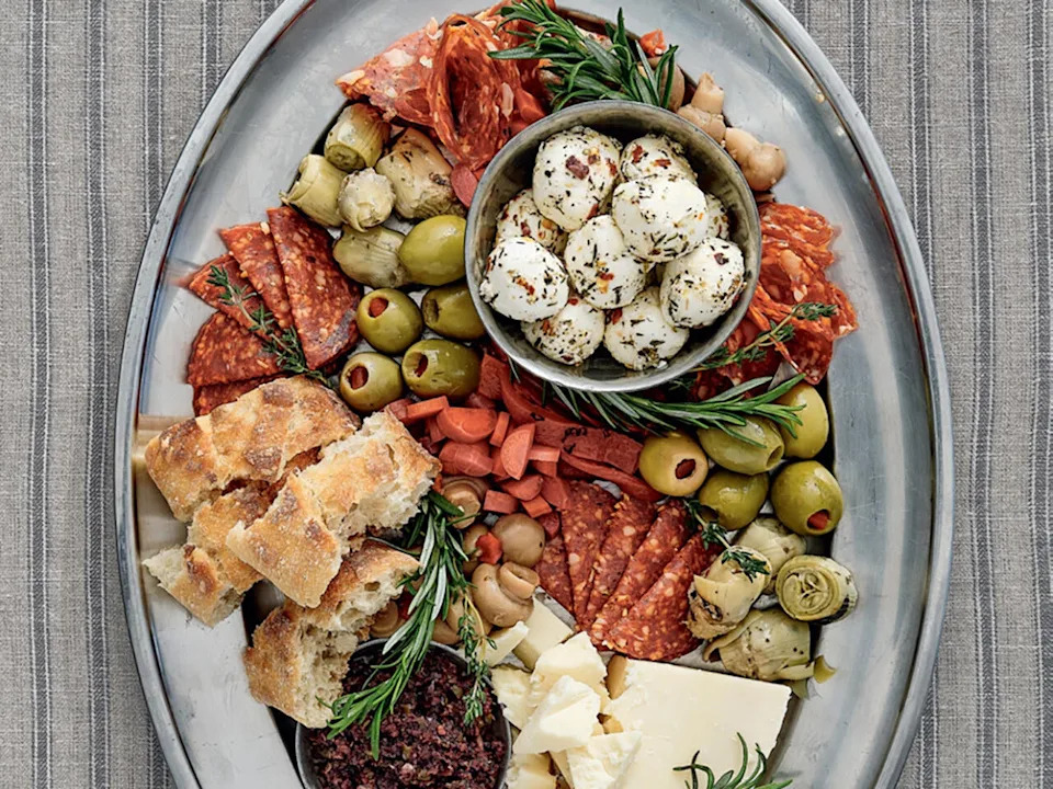 Marissa Mullen's Winter Holiday Antipasto Platter. / Credit: Photography by Nico Schinco