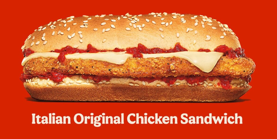 How Healthy Burger King's Italian Original Chicken Sandwich Is