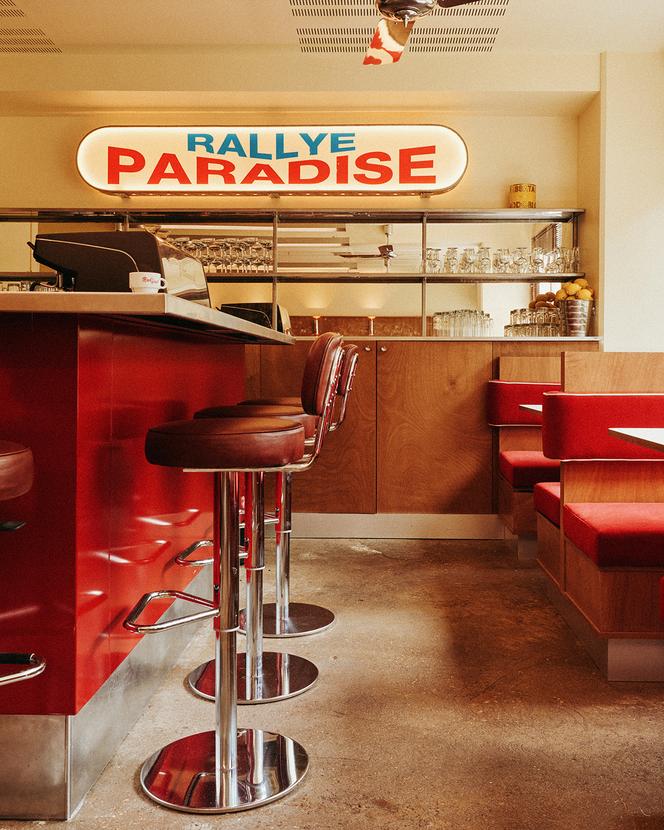 The Red Sauce restaurant, Paris.