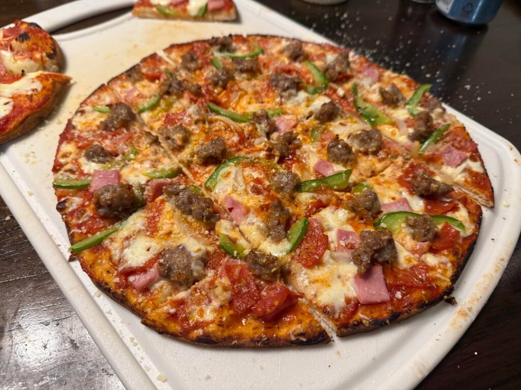 Tavern style thin tonight