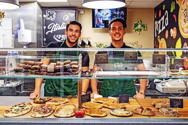 Alex Danci and Mauro Torcivia from Cose Buone in St John's Market, 2017