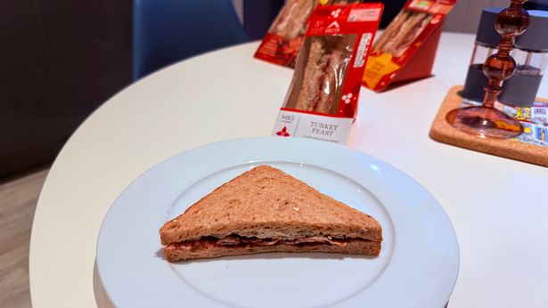 Marks and Spencer's turkey feast sandwich