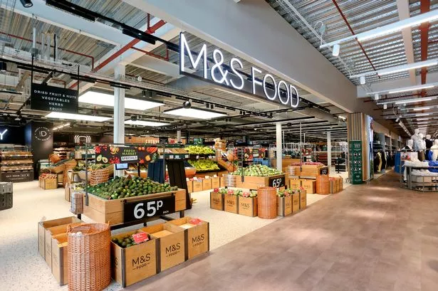 M&S aisle 