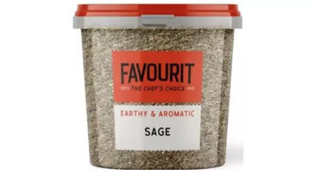Favourit, The Chef’s Choice, Earthy & Aromatic Sage in the pack size: 150grams