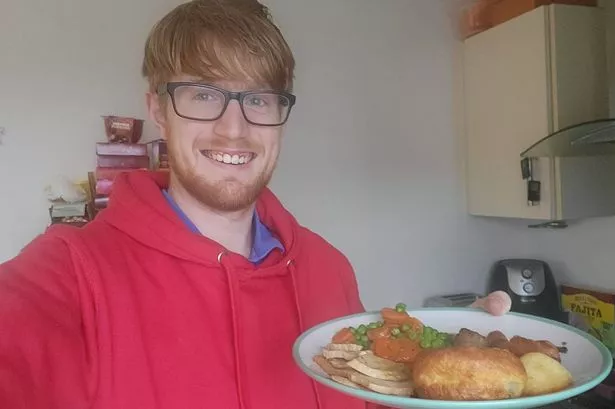 The ready meal roast was better than some pub meals that reporter Matt has had