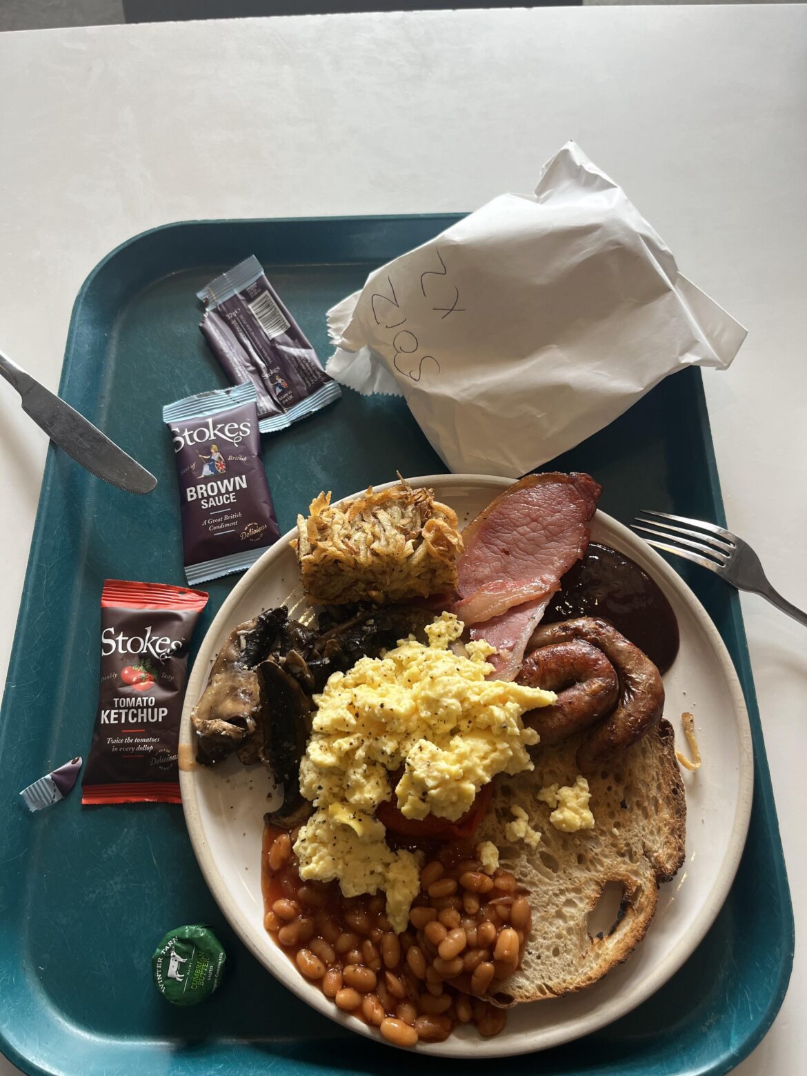 Tebay services fry £12.50 Tebay services fry £12.50