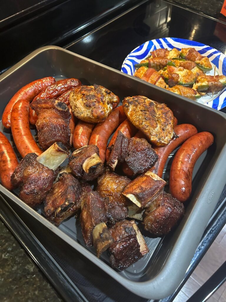 Beef Short Ribs & Sausage