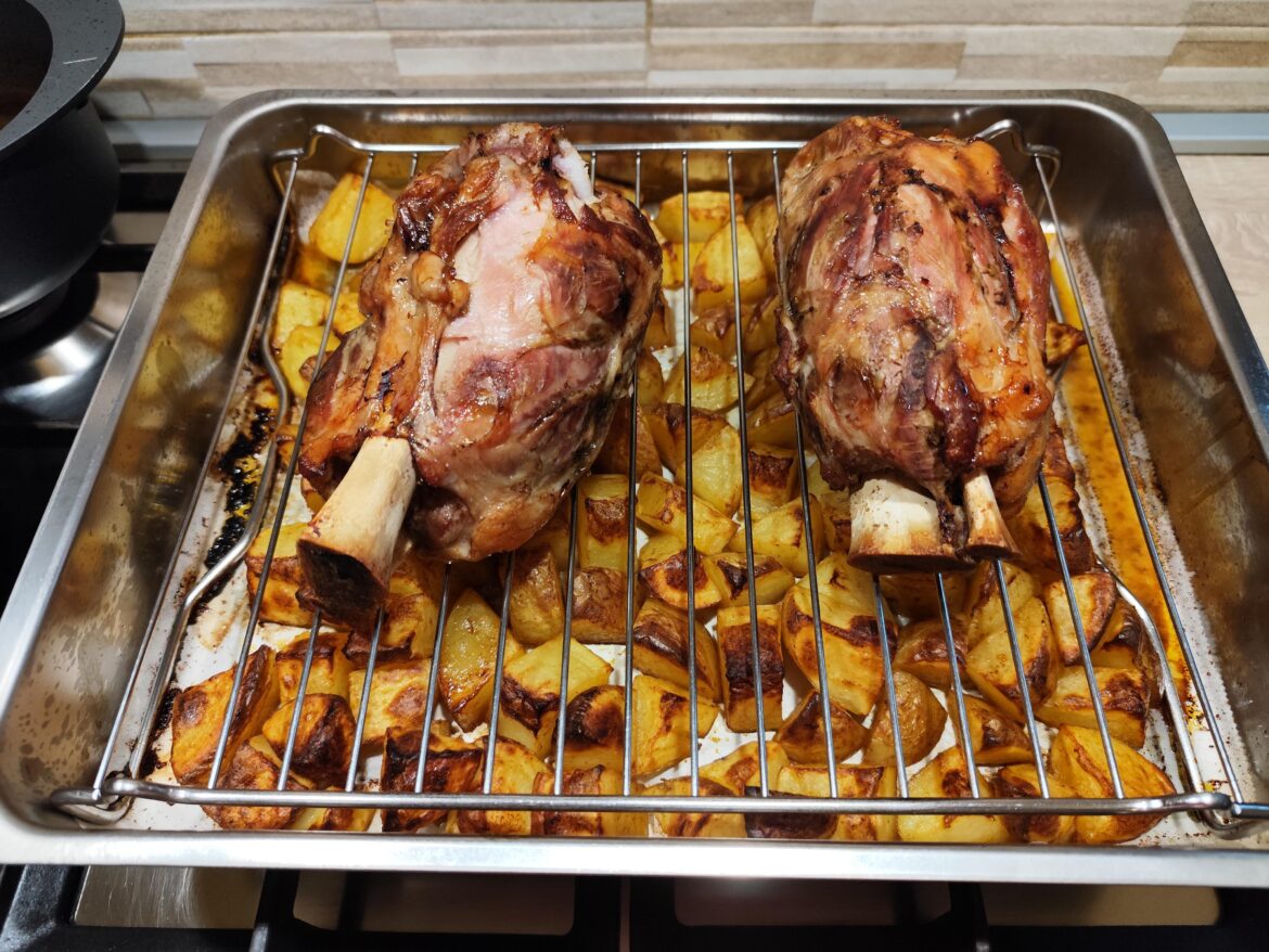 Beer pork knuckle 24h at 68°