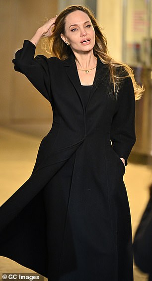 Angelina Jolie, 50, complained about the stress of her ongoing legal battle with ex-husband Brad Pitt over their French winery Château Miraval in newly-released excerpts from emails in the ongoing case. Pictured in NYC last year