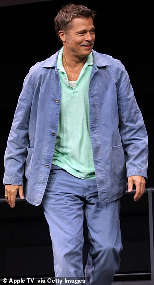 Pitt, 61, was seen at the Academy Museum of Motion Pictures last month in LA