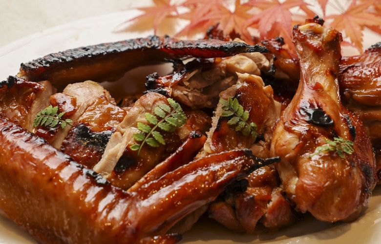 Thanksgiving teriyaki turkey at the home of Taichi Kitamura in Seattle, Washington, on October 24, 2025 231486