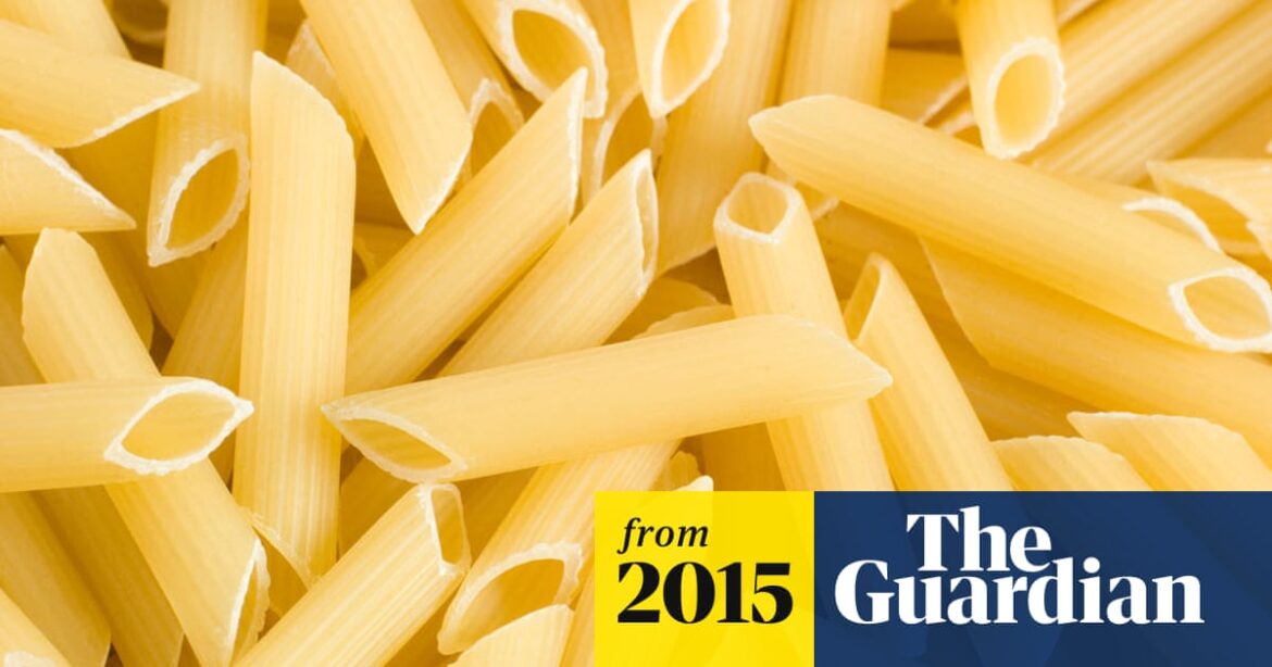 Pasta key to healthy sustainable diet, says Italian celebrity chef | Pasta