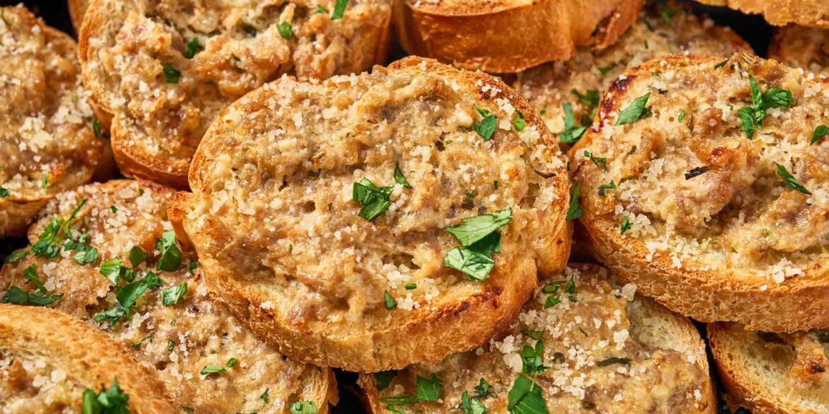 Italian Sausage and Cheese Party Puffs Recipe