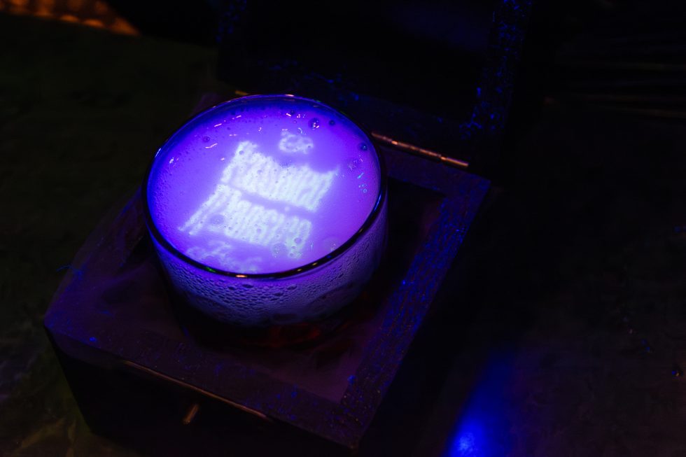 Haunted Mansion Parlor drink the Chilling Challenge