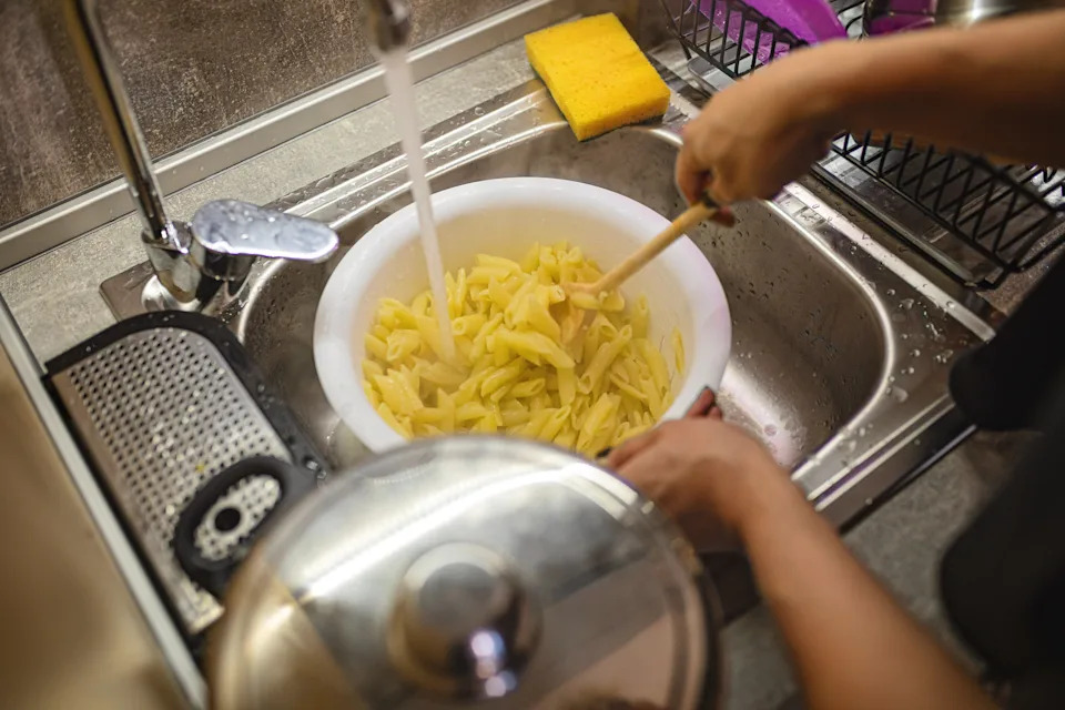 Rinsing pasta after cooking may not be the special trick we all thought it was.&nbsp;